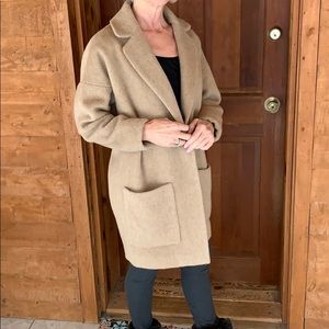 Armani Exchange Beige Tan Pea Coat Size XS